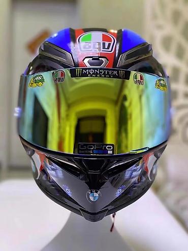 мото шлем: AGV Replika L Razmer. Yenidir Pakofkada.BMV DİZAYN ÜSLUBUNDA Moto kask — 1