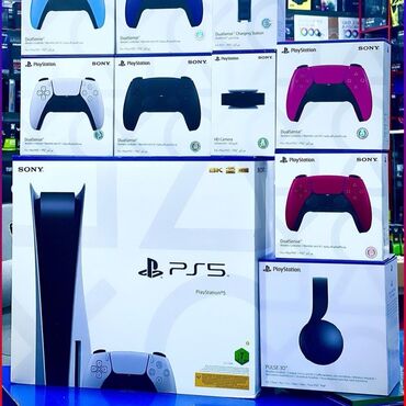 PS5 (Sony PlayStation 5): 📀Playstation 5. 📀Satışda ən münasib qiymətlərlə ps5 aksessuarları