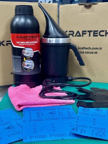 диски титановые 13: Yenidir qutusunda aparatin ozu desmali, skurkalari 250 ml