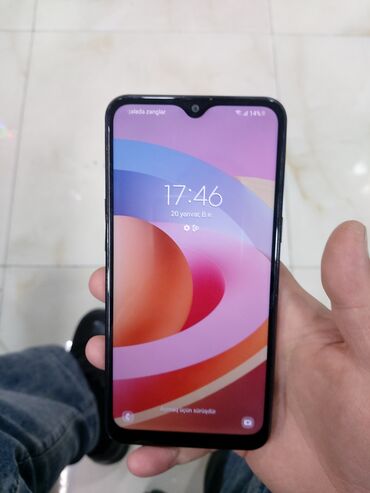 Samsung: Samsung Galaxy A10s, 32 GB, rəng - Qara, Barmaq izi, İki sim kartlı, Face ID