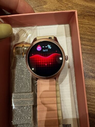 Smart saatlar: Smart saat, Sensor ekran, rəng - Qızılı — 3