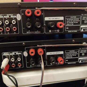 Səs gücləndiriciləri: Sesguclendirici usilitel amplifier karaoke mikrafon echo FM radio USB — 4