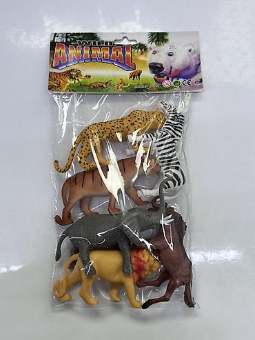художники мира: Набор фигурок диких животных “WILD ANIMAL” Состав набора (6 шт. в — 1