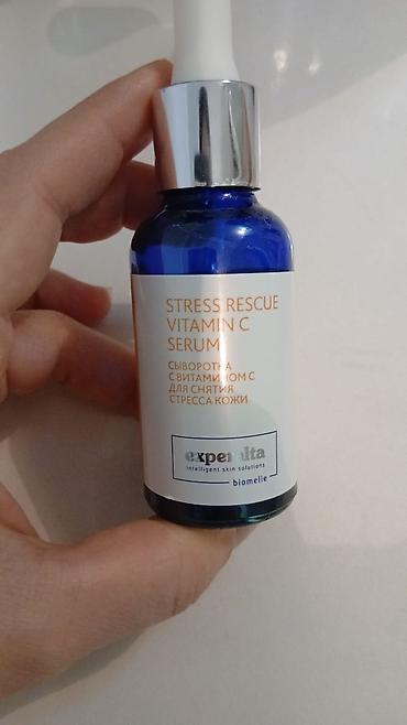spf krem: Stress Rescue Vitamin C Serum – Experalta (Biomelle) Məhsul təsviri — 1