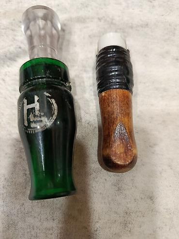 Другое для охоты и рыбалки: Манки для охоты на утку (набор из 2 штук) и на гуся Состав: - Манок с — 8