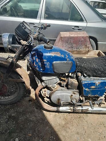 electric scooter qiymeti: MOTOSİKL + YAN TƏRƏF QARDAŞI (KÖHNƏ SOVET TİPİ) - Model: İJ — 1