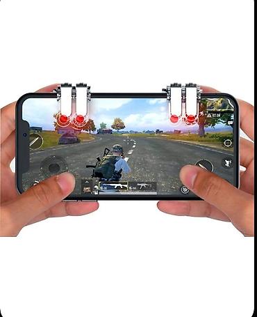 Аксессуары для мобильных телефонов: Игровые триггеры для смартфона (набор из 2 шт.) - Механические курки — 3
