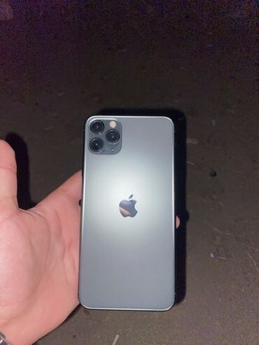IPhone 11 Pro Max, 256 GB, Matte Space Gray, Face ID, Simsiz şarj, Sənədlərlə