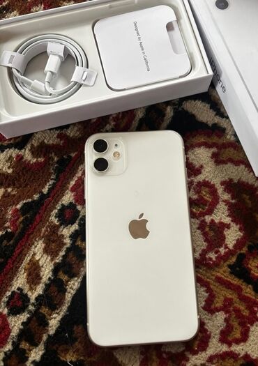 часы на телефон fly: IPhone 11, 128 ГБ, Белый, Face ID, Рассрочка