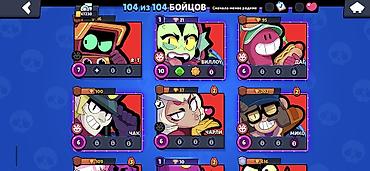 Digər oyun və konsollar: Brawl Stars hesab məlumatları: Nadir skinlər: 103-dən 94-ü İfrat -da lalafo.az — 19 Digər oyun və konsollar: Brawl Stars hesab məlumatları: Nadir skinlər: 103-dən 94-ü İfrat — 19