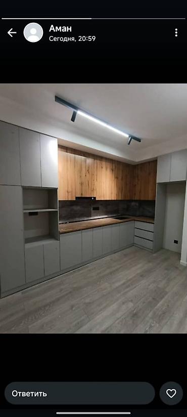 Кухонные гарнитуры: Кухонный гарнитур, Новый, цвет - Серый, МДФ, Бесплатная доставка — 37