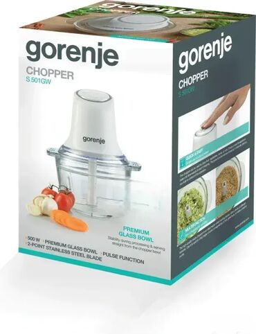 Blenderi, mikseri: **Tehnički detalji****Opšte** Vrsta aparataSeckalicaMaterijal — 7