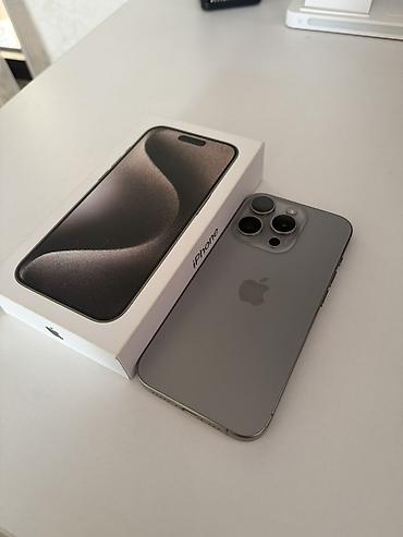 Уюлдук телефондор жана аксессуарлар: IPhone 15 Pro 256гб, цвет Natural Titanium (натуральный титан) iPhone — 2