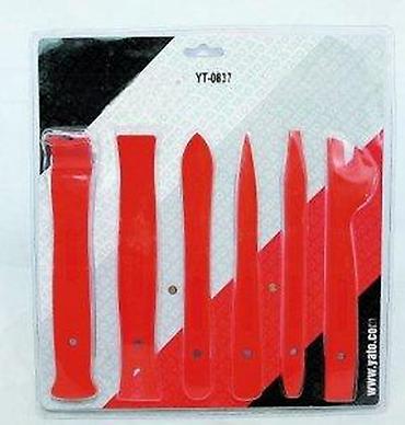 Alati za automobile: Set plastičnih alata za demontažu obloga i plastikâ – 6 delova - — 10