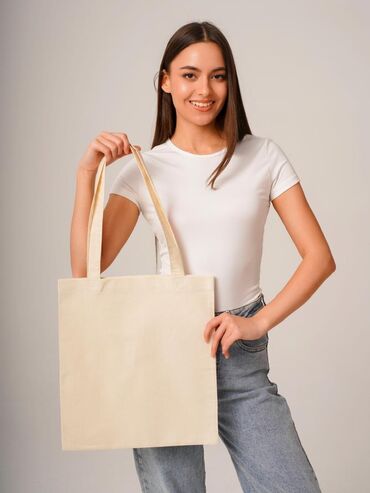 Шопперы: Экологичная сумка-шоппер из натурального хлопка. Прочная и — 22