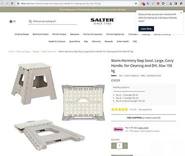 Ostali dečiji nameštaj: Preklopna plastična sklopiva stolica/tabure – HOBBY - Višenamenska — 13