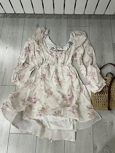 made: Повседневное платье, Made in KG, Лето, Короткая модель, Крестьянка, S — 5