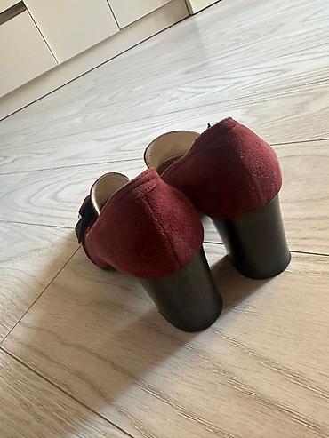 donna cavaletti: Donna Rossa qadın ayaqqabıları - Model: klassik qapalı burunlu, qalın — 3