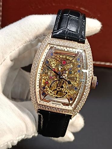 das sekilleri: Franck Muller Skeleton Tonneau saatları Xüsusiyyətlər: - Korpus — 5