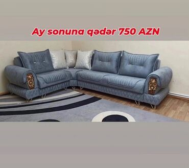 Masa və oturacaq dəstləri: Künc divan, Yeni, Açılan, Bazalı, Parça, Şəhərdaxili pulsuz çatdırılma
