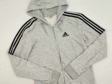 ccc buty srebrne: Bluza z kapturem dla mężczyzn, rozmiar S, Adidas, stan - Dobry