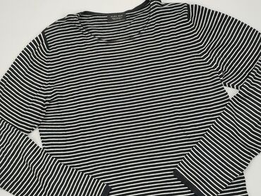 bluzka w paski czarno białe: Bluzy Zara, M (EU 38), stan - Dobry