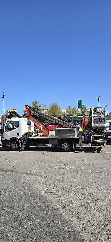 avtosəbət: SATILIR.Nissan Cabstar Avtokran-avtosəbəti yuxarı hündürlüklərdə — 3