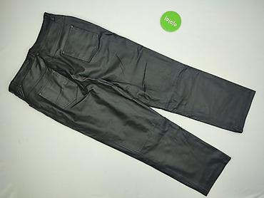 leather: Spodnie materiałowe damskie, rozmiar 3XL — 3