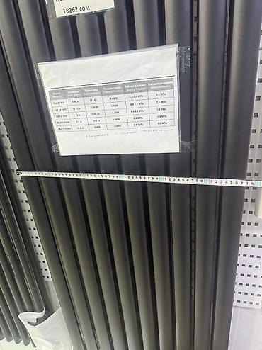 Водяные полотенцесушители: Стальной трубчатый радиатор Новый, Оптом, Тип подключения: Боковое — 9