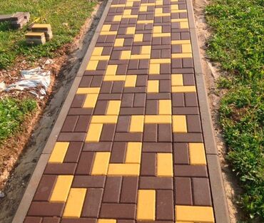 Тротуарная плитка: Прессованная Прессованные брусчатки отличного качества! прессованная — 15