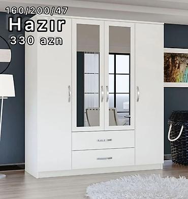 Dolablar: Yeni, 4 qapılı, Güzgülü, Açılan, Düz dolab — 6