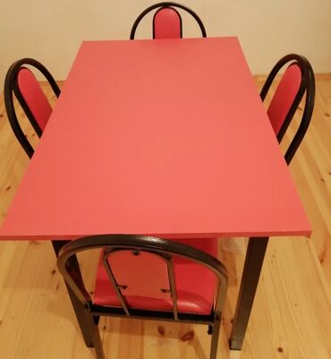 Sifarişlə masa və oturacaq dəstləri: Kvadrat masa, Mətbəx üçün, Qonaq otağı üçün, Dəhliz üçün, 4 nəfər, Açılmayan, İran, 3 il zəmanət — 18