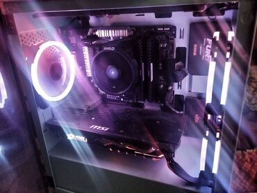 Masaüstü kompüterlər və iş stansiyaları: Gamer üçün yığılıb. Digər işlər üçündə idealdır. Ryzen 5 3600-32Gb Ram