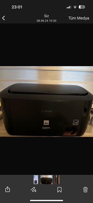 printer satışı: Canon aparat satılır 220 manat çox az işlənib. Carticlər satılır