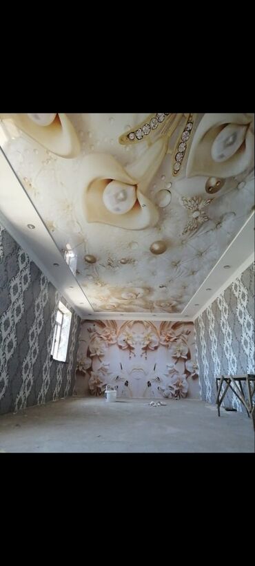 Натяжной потолок: Натяжной потолок 3D потолки, Глянцевое, Матовое — 31