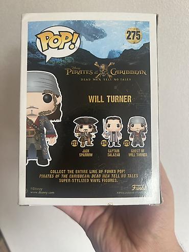 Oyuncaq fiqurlar: Funko Pop! Pirates of the Caribbean – Will Turner (Ghost of Will — 3