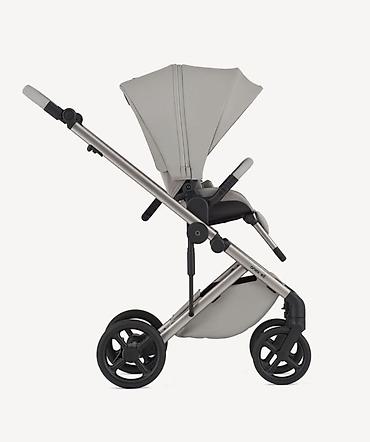 Коляски: Коляска, Anex, цвет - Серебристый, Б/у, Самовывоз — 9