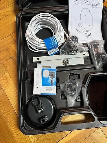 Aksesoari za TV i video: Prenosni satelitski komplet SCHWAIGER – DVB‑S prijemni set u koferu - — 9