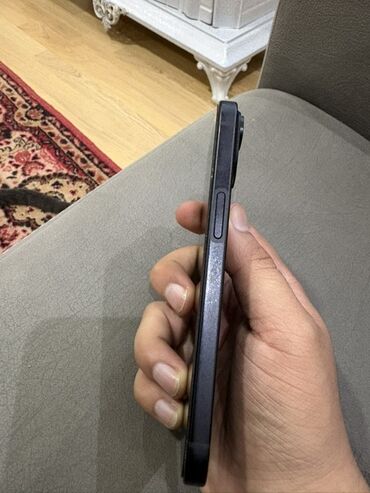 Apple iPhone: IPhone 15, 128 GB, Black Titanium, Simsiz şarj, Face ID, Sənədlərlə — 5