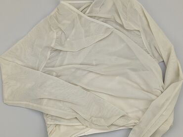 długa bluzki damskie krzyżówka: Blouse, Bershka, L (EU 40), condition - Perfect