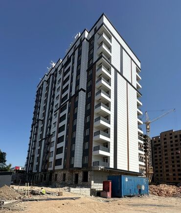 кывартира дом: 2 бөлмө, 72 кв. м, Элитка, 5 кабат, ПСО (өзү оңдоп түзөтүп бүтүү үчүн)