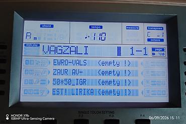 idman velosipedi type 1: Korg pa 80 və sempler Korg pa 50-lər üçün sempler kart.16 MB-dır — 5