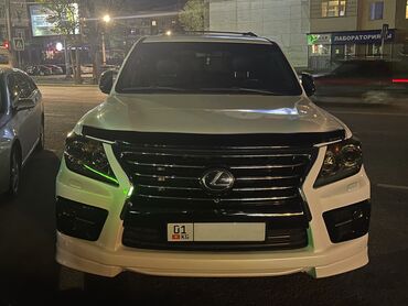 авто парк: Lexus LX: 2015 г., 5.7 л, Автомат, Газ, Внедорожник