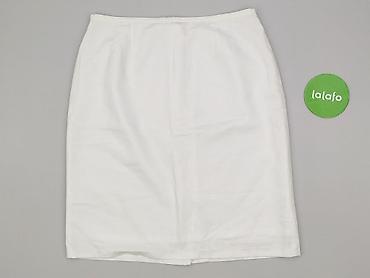 biala spodnice plisowane midi: Spódnica damska, rozmiar XL — 2