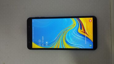 Samsung: Samsung Galaxy A7, Б/у, 64 ГБ, цвет - Синий, 2 SIM