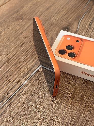 обмен на айфон 6с: IPhone 17 Pro, Б/у, 256 ГБ, Оранжевый, Защитное стекло, Чехол, Кабель, 90 % — 6