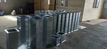 Paketləmə aparatları: Düzbucaqlı formalı, sinklənmiş poladdan hazırlanmış havalandırma