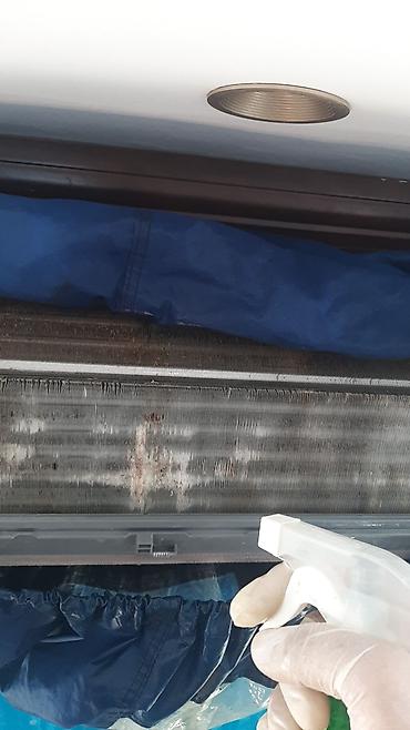 Kondisioner təmiri: Təmir, Split kondisionerlər, Təmizləmə — 4