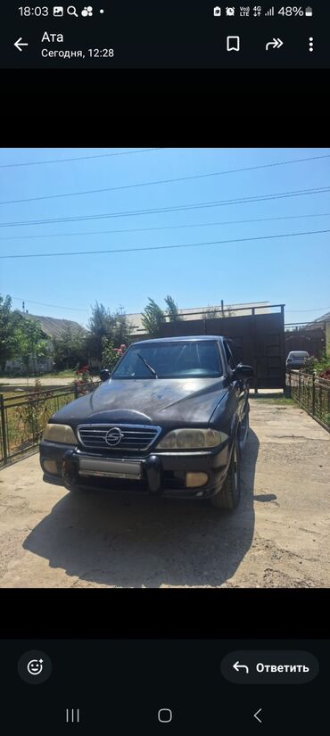 диска на форестер: Внедорожник SsangYong Musso (турбодизель) - Кузов: 5‑дверный