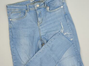 legginsy woskowane wysoki stan: Zara, Джинси жіночі, розмір L